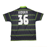 1998/99 CELTIC VIDUKA #9 AWAY SHIRT (XL) UMBRO