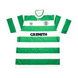 1987/89 CELTIC CENTENARY HOME SHIRT (L) UMBRO