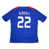 2007/08 FRANCE RIBERY #22 HOME SHIRT (XL) ADIDAS