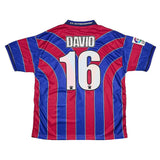 1998/99 EXTREMADURA DAVID #16 *MATCH ISSUE* HOME SHIRT (M) KELME