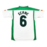 2003/05 IRELAND KEANE #6 AWAY SHIRT (M) UMBRO