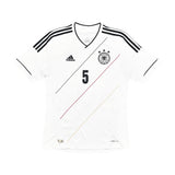 2012/14 GERMANY HUMMELS #5 HOME SHIRT (M) ADIDAS
