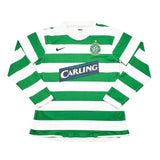 2007/08 CELTIC NAKAMURA #25 L/S HOME SHIRT (XL) NIKE