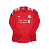 2010/11 LIVERPOOL CARROLL #9 C/L L/S HOME SHIRT (S) ADIDAS