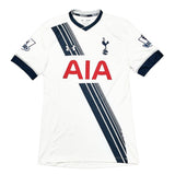 2015/16 TOTTENHAM ERIKSEN #23 *MATCH ISSUE + SIGNED* HOME SHIRT (M) UNDER ARMOUR