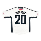 1998/00 GERMANY BIERHOFF #20 HOME SHIRT (S) ADIDAS