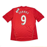 2010/12 LIVERPOOL TORRES #9 *BNWT* HOME SHIRT (XXL) ADIDAS