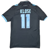 2012/13 LAZIO KLOSE #11 *MATCH ISSUE* AWAY SHIRT (L) MACRON
