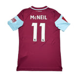 2020/21 BURNLEY MCNEIL #11 *MATCH ISSUE* FA CUP HOME SHIRT (M) UMBRO