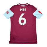 2020/21 BURNLEY MEE #6 *MATCH ISSUE* FA CUP HOME SHIRT (M) UMBRO