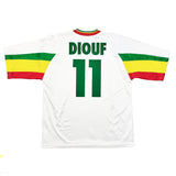 2002/03 SENEGAL DIOUF #11 HOME SHIRT (XL) LE COQ