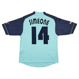 2002/03 LAZIO SIMEONE #14 THIRD SHIRT (XL) PUMA