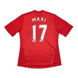 2010/12 LIVERPOOL MAXI #17 HOME SHIRT (L) ADIDAS