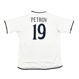 2001/02 CELTIC PETROV #19 AWAY SHIRT (XXL) UMBRO