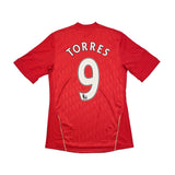 2010/12 LIVERPOOL TORRES #9 HOME SHIRT (S) ADIDAS