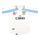 1999/00 LAZIO *CENTENARY* AWAY SHIRT (XL) PUMA