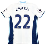 2016/17 WEST BROM CHADLI #22 *MATCH WORN* HOME SHIRT (M) ADIDAS