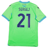 2020/21 LAZIO SERGEJ #21 AWAY SHIRT (XL) MACRON