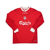 2002/04 LIVERPOOL OWEN #10 L/S HOME SHIRT (XS) REEBOK