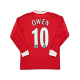 2002/04 LIVERPOOL OWEN #10 L/S HOME SHIRT (XS) REEBOK