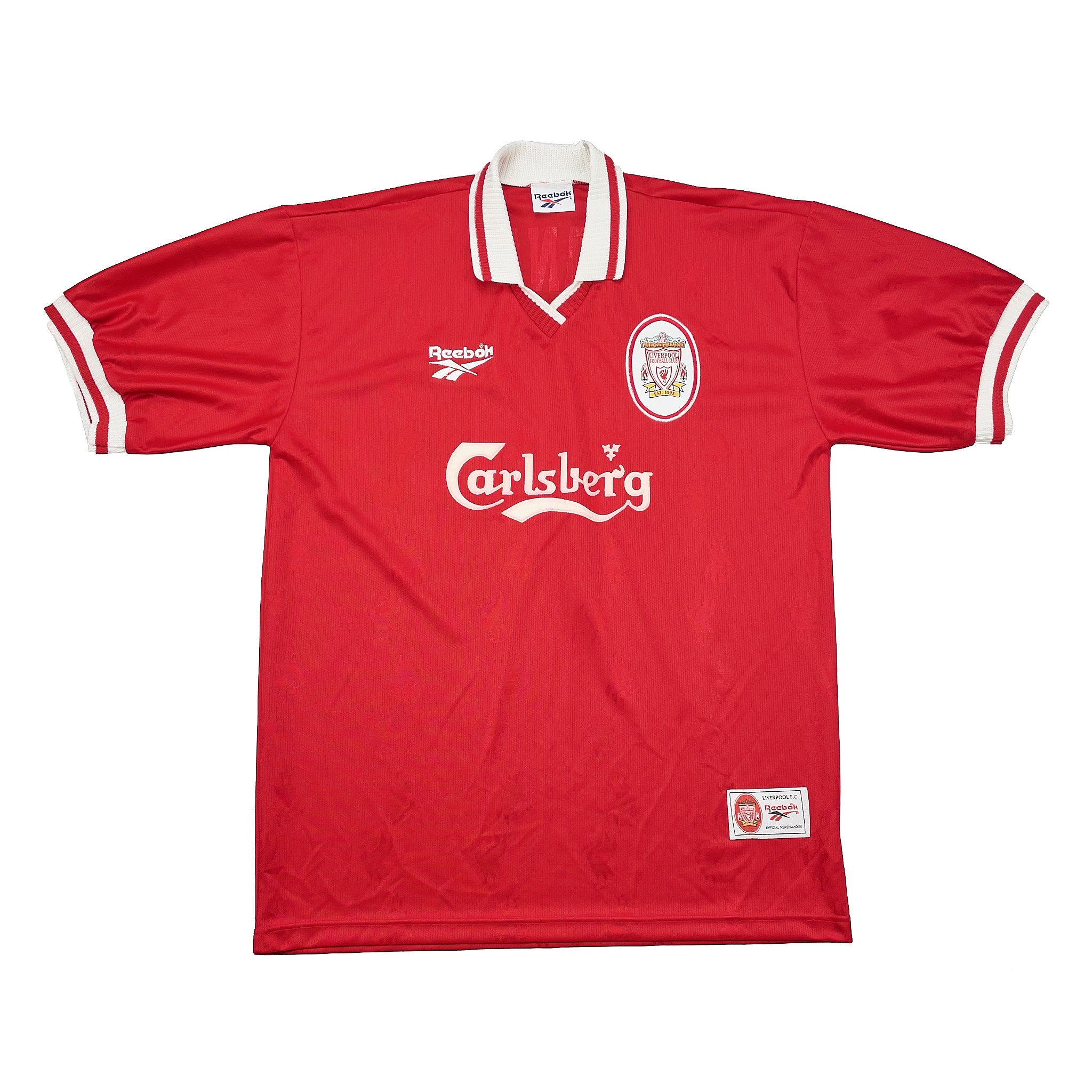 1996/98 Liverpool Mcmanaman #7 Home Shirt (XXL) Reebok – Cult Kits