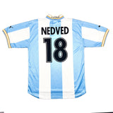 1999/00 LAZIO NEDVED #11 *MINT* HOME SHIRT (L) PUMA