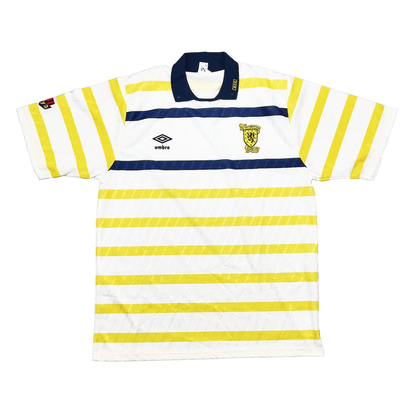 ⭐︎値段相談応じます！【美品】UMBRO1998 スコットランド代表ユニM 当時物 1997/98 Goram #1 Scotland Vintage Umbro GK Football Shirt (XXL