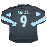 1998/99 LAZIO SALAS #9 *MATCH ISSUE* L/S AWAY SHIRT (XL) PUMA