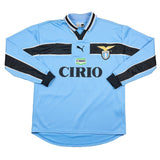 1998/00 LAZIO INZAGHI #21 L/S HOME SHIRT (L) PUMA