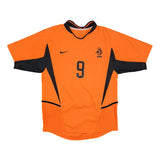 2002/04 NETHERLANDS V.NISTELROOY #9 HOME SHIRT (S) NIKE