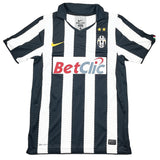 2010/11 JUVENTUS TONI #20 *MATCH WORN v MANCHESTER UNITED* HOME SHIRT (M) NIKE