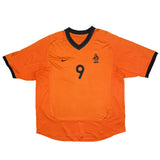2000/02 NETHERLANDS KLUIVERT #9 HOME SHIRT (XL) NIKE