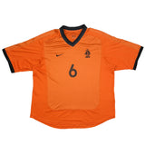 2000/02 NETHERLANDS BOSVELT #6 HOME SHIRT (XL) NIKE