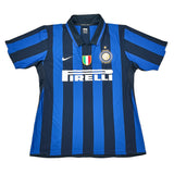 2007/08 INTER MILAN *MATCH ISSUE vs MANCHESTER UNITED* HOME SHIRT (XL) NIKE
