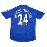 2006/07 CHELSEA WRIGHT PHILLIPS #24 *MATCH WORN vs MANCHESTER UNITED* HOME SHIRT (M) ADIDAS