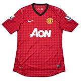 2012/13 MANCHESTER UNITED V.PERSIE #20 *MATCH ISSUE* HOME SHIRT (L) NIKE