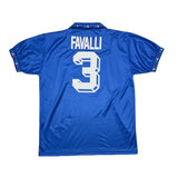 1992/93 ITALY FAVALLI #3 *PLAYER ISSUE* HOME SHIRT (L) DIADORA