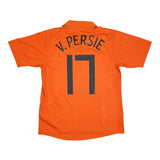 2006/08 NETHERLANDS V.PERSIE #17 HOME SHIRT (M) NIKE