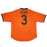 2000/02 NETHERLANDS STAM #3 HOME SHIRT (XL) NIKE