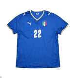 2007/08 ITALY AQUILANI #22 *PLAYER ISSUE* HOME SHIRT (XXL) PUMA