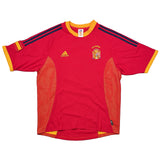2002/04 SPAIN RAUL #7 HOME SHIRT (L) ADIDAS