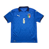 2020/21 ITALY LOCATELLI #5 HOME SHIRT (L) PUMA
