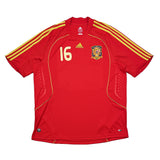 2008/10 SPAIN LLORENTE #16 HOME SHIRT (XXL) ADIDAS