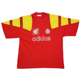 1992/94 SPAIN TRAINING SHIRT (S) ADIDAS