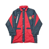1992/93 MANCHESTER UNITED BENCH COAT (L) UMBRO