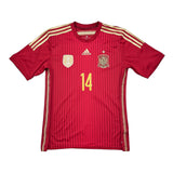 2013/15 SPAIN ALONSO #14 HOME SHIRT (M) ADIDAS