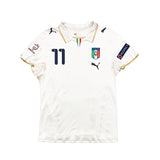 2008/09 ITALY DI NATALE #11 *MATCH ISSUE* EURO AWAY SHIRT (M) PUMA