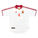 2000/02 SPAIN GUARDIOLA #4 THIRD SHIRT (M) ADIDAS
