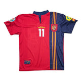 1996 SPAIN ALFONSO #11 HOME SHIRT (L) ADIDAS