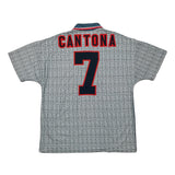 1995/96 MANCHESTER UNITED CANTONA #7 AWAY SHIRT (M) UMBRO